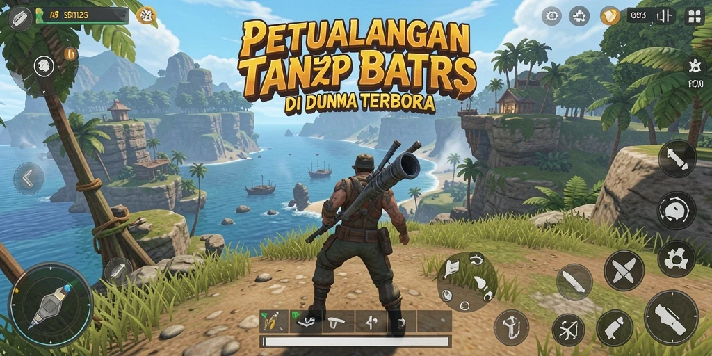 Gameplay spektakuler dari ASD123 di dunia terbuka.