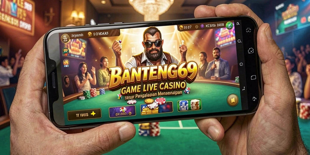 Tampilan gameplay Live Casino di BANTENG69 yang memukau dan interaktif.