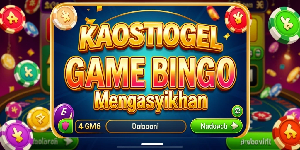 Screenshot gameplay KAOSTOGEL yang menampilkan suasana bingo yang seru.