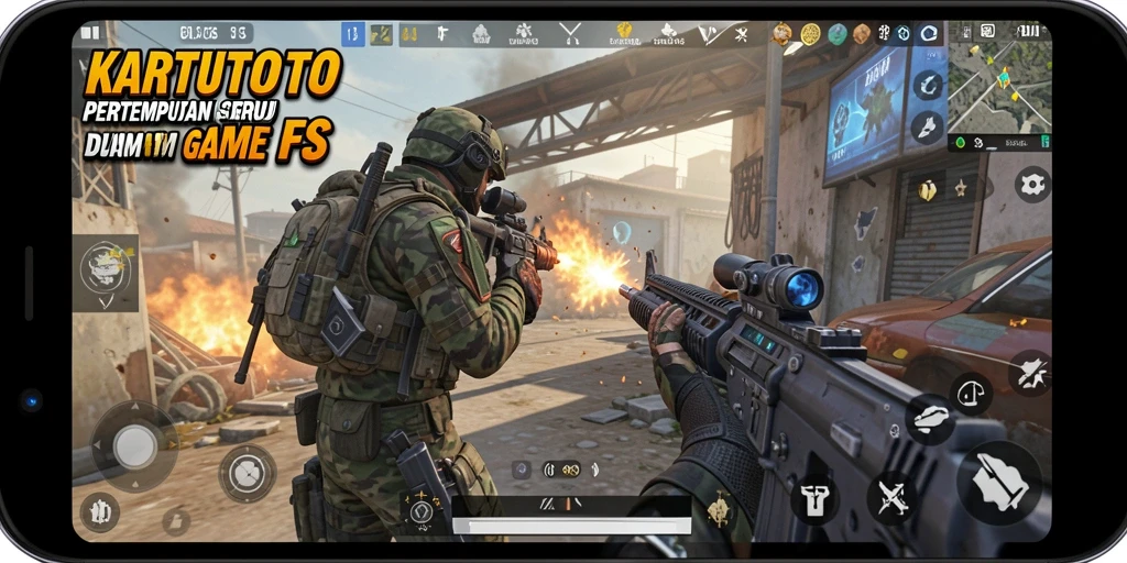 Tangkapan layar menunjukkan aksi gameplay seru dalam KARTUTOTO.