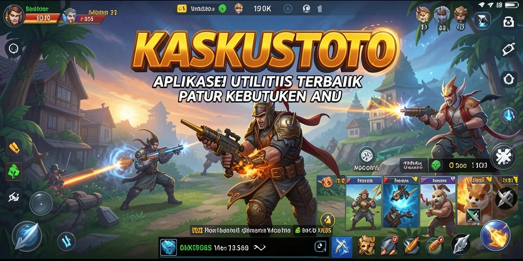 Screenshot KASKUSTOTO menampilkan antarmuka aplikasinya yang intuitif.
