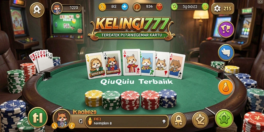 Tampilan gameplay seru dari KELINCI777 dengan aksi kartu.