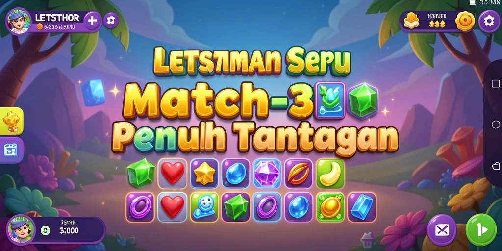 Gameplay LETSTHOR yang seru dan penuh warna.