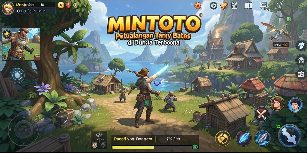 Screenshot gameplay MINTOTO menampilkan pengalaman eksplorasi yang kaya.