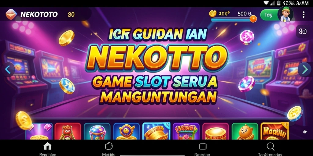 Tampilan menarik dari gameplay NEKOTOTO dengan berbagai tema Slot.