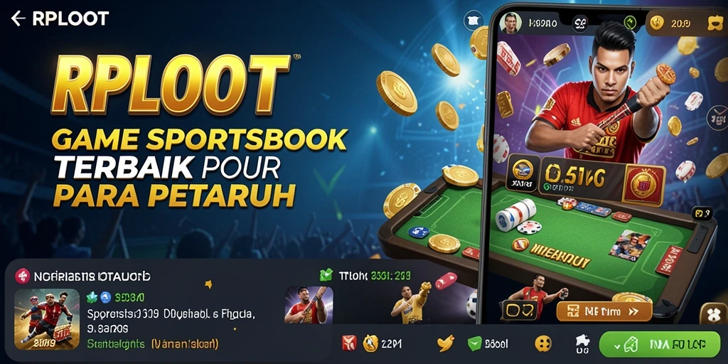 Tampilan gameplay Sportsbook yang menarik dan interaktif di RPLOOT.