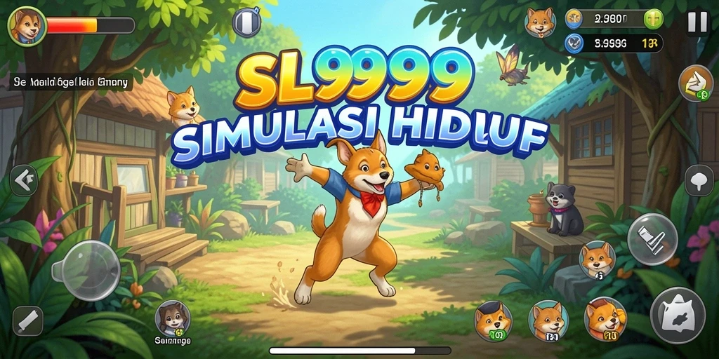 Gambar gameplay <strong>SL999</strong> menampilkan interaksi karakter yang mendalam.