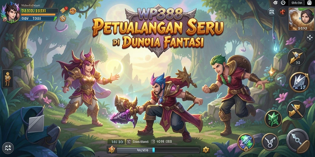 Tampilan gameplay seru dari WP888 yang menggugah semangat petualangan.